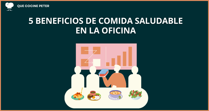 Beneficios comida saludable en oficina