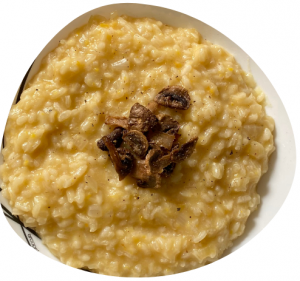 Receta paso a paso Risotto de calabaza